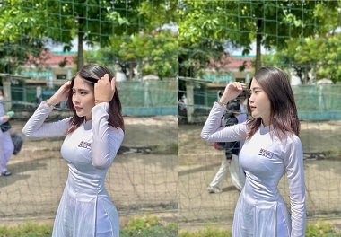 sex vn 2k Kiều Oanh cười khúc khích khi được nện